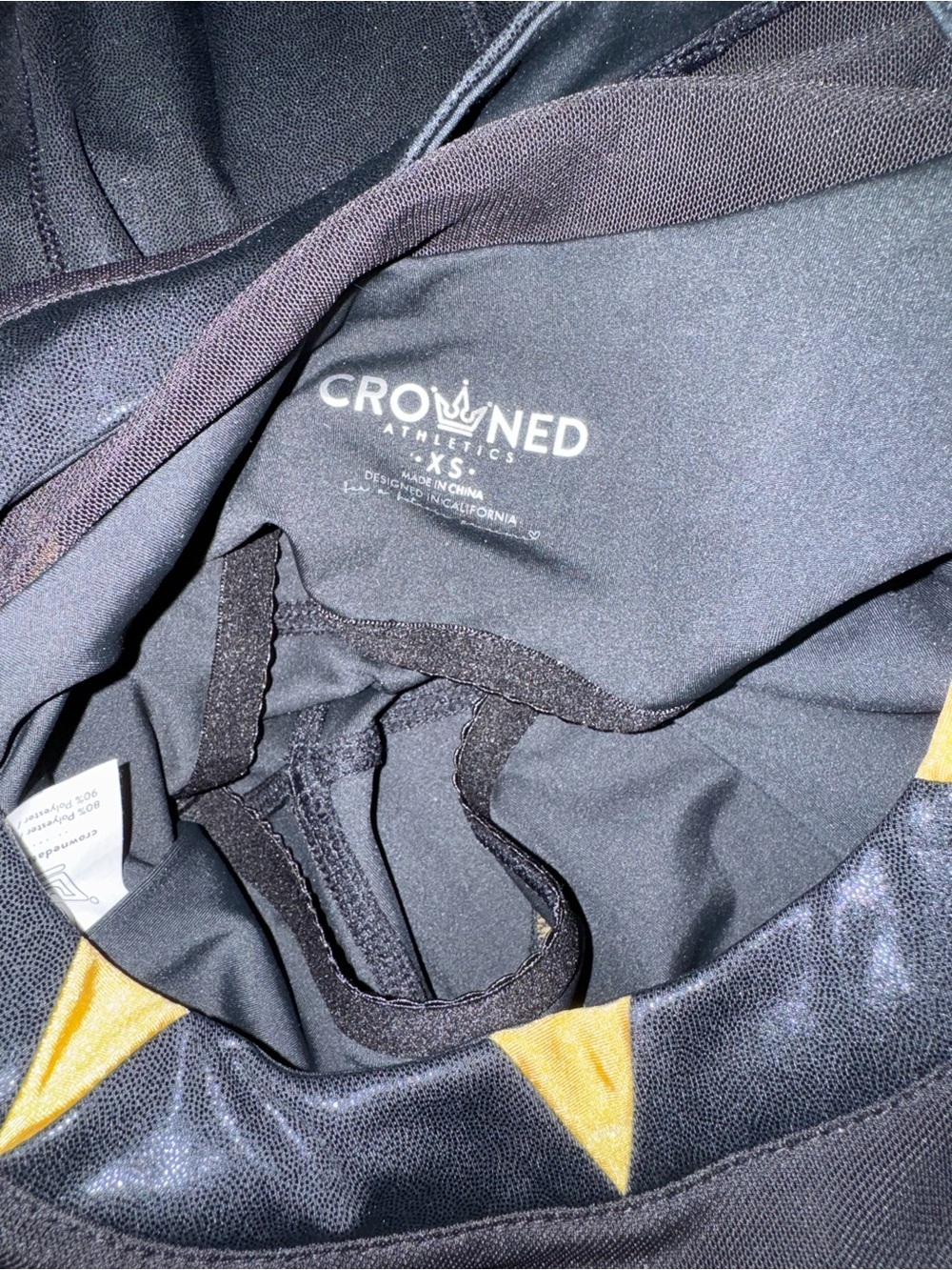 Crowned Athletics Queen Panther LS Top XS Marvel - Picture 10 of 12